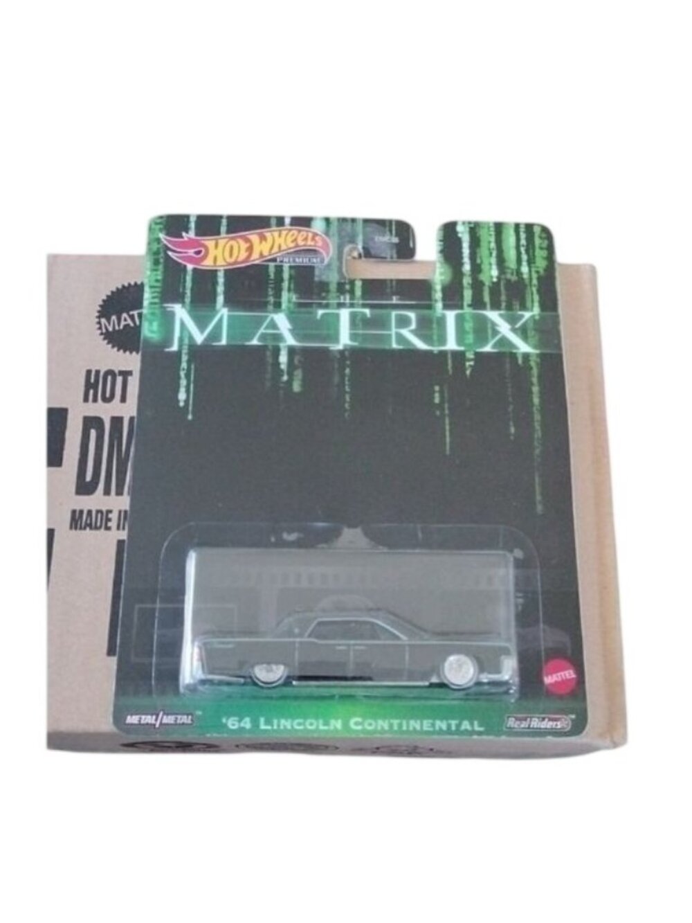 Hot Wheels Premium x Matrix Movie '64 Lincoln Continental Car